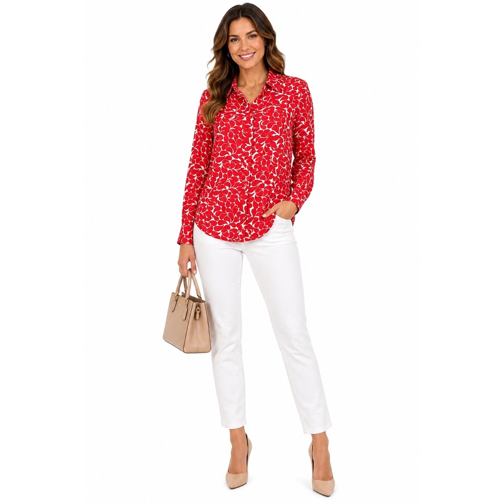 Boden Women's Collared Classic Long Sleeve Casual Office Button Down Shirt Sz 14